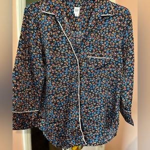 Gap Intimates & Sleepwear | Gap Womens Pajama Top Blue